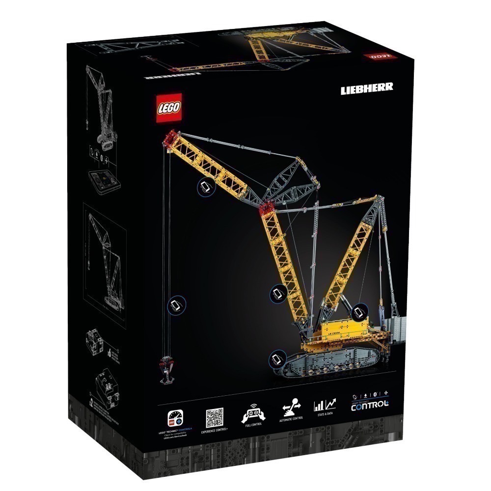 【椅比呀呀|高屏14700】LEGO 樂高 42146 科技系列 Liebherr 履帶式起重機 LR 13000-細節圖4