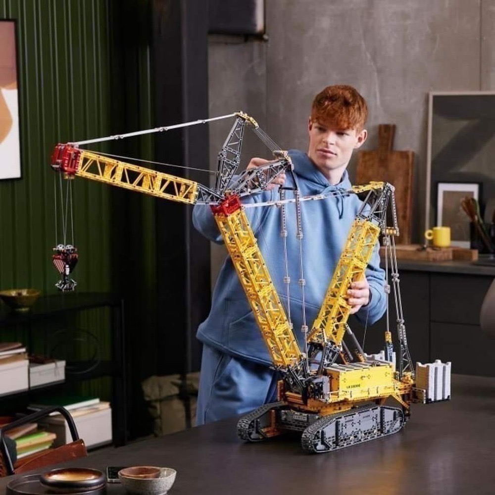 【椅比呀呀|高屏14700】LEGO 樂高 42146 科技系列 Liebherr 履帶式起重機 LR 13000-細節圖5