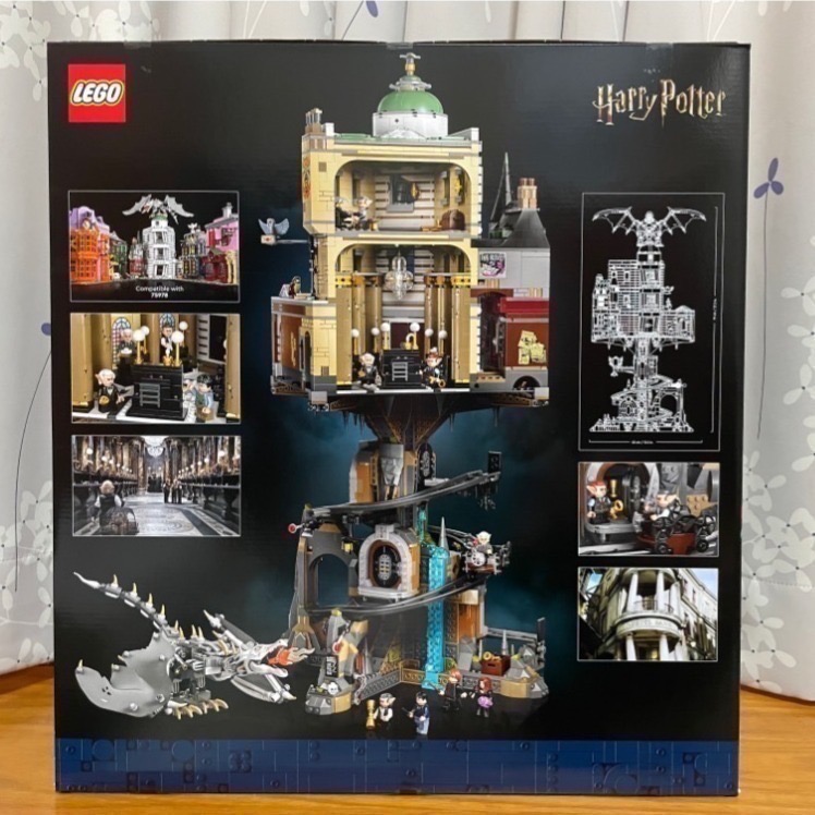 【椅比呀呀|高雄屏東】LEGO 樂高 76417 哈利波特系列 古靈閣巫師銀行 典藏版-細節圖2