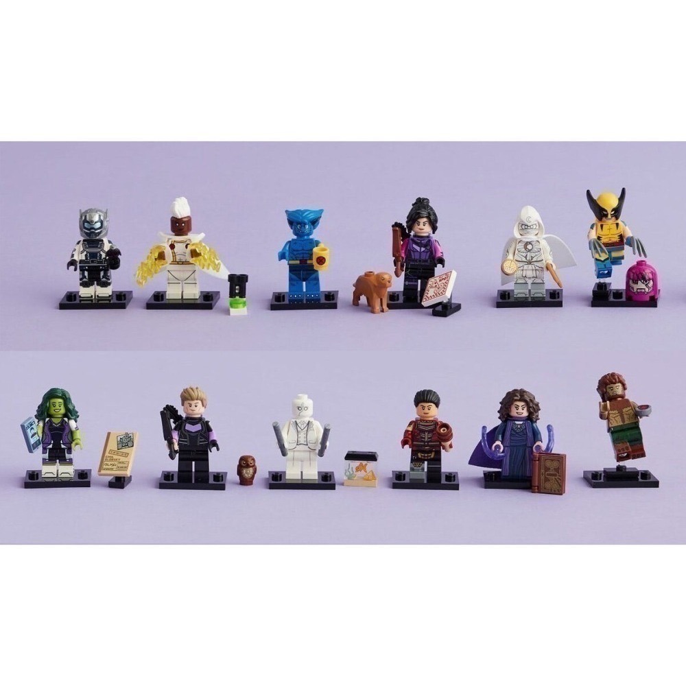 【椅比呀呀|高雄屏東】LEGO 樂高 71039 漫威第2代人偶包 Minifigures Marvel-細節圖2