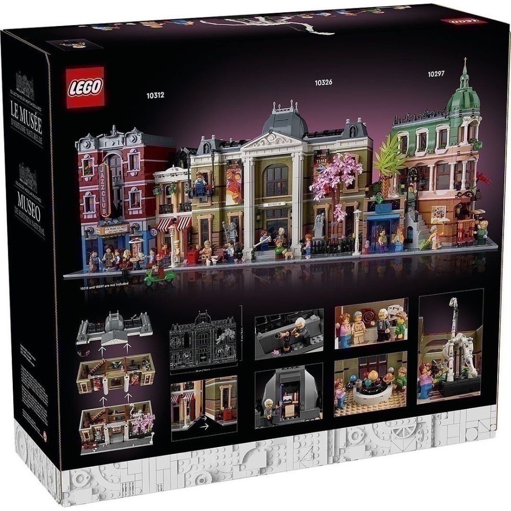 【椅比呀呀|高屏6450】LEGO 樂高 10326 自然歷史博物館 Museum of Natural History-細節圖4