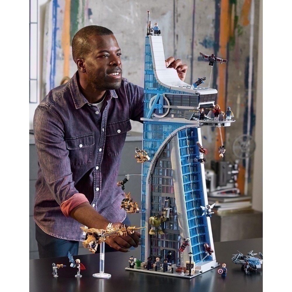 【椅比呀呀|高雄屏東】LEGO 樂高 76269 MARVEL系列 復仇者大廈 Avengers Tower-細節圖7