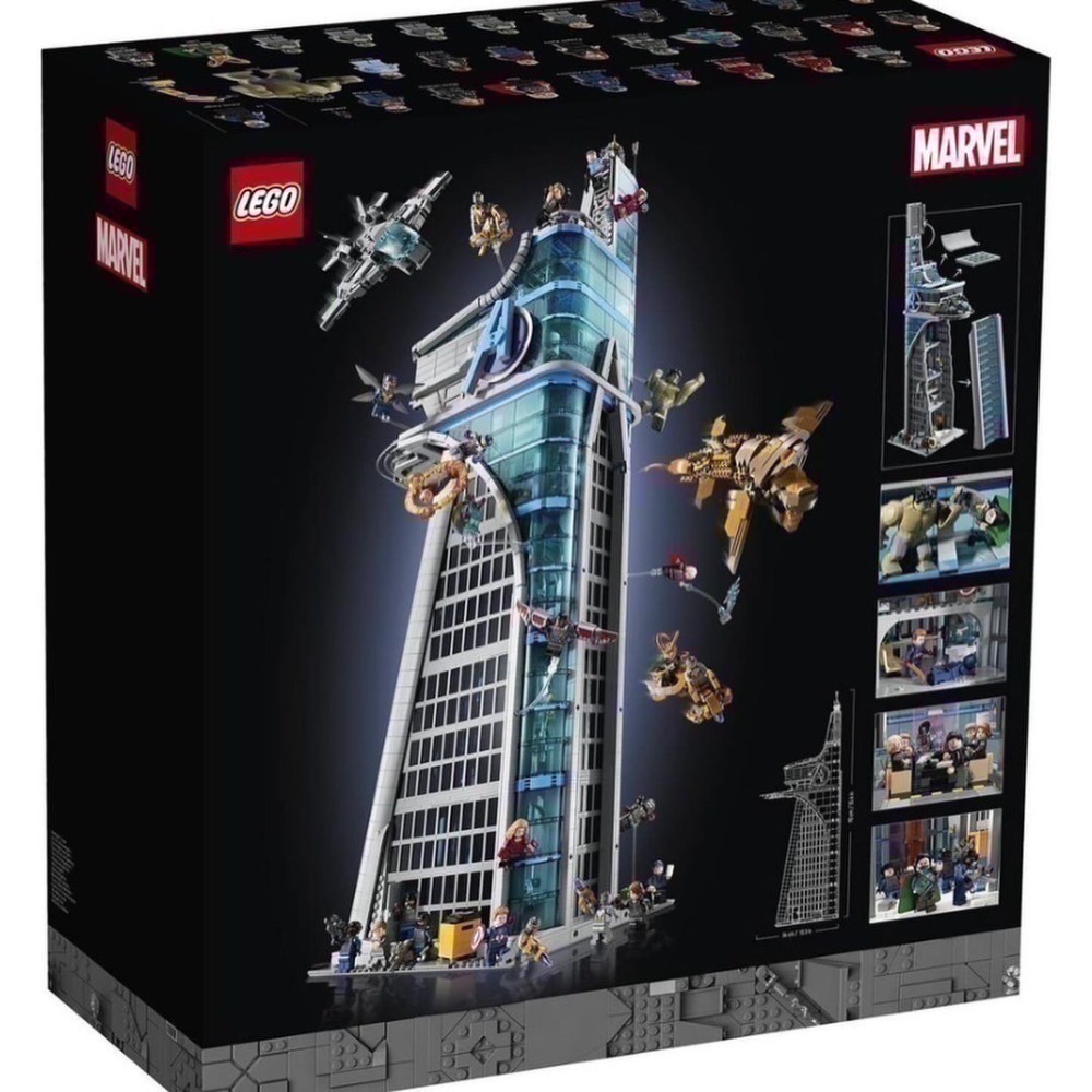 【椅比呀呀|高屏10500】LEGO 樂高 76269 MARVEL系列 復仇者大廈 Avengers Tower-細節圖4