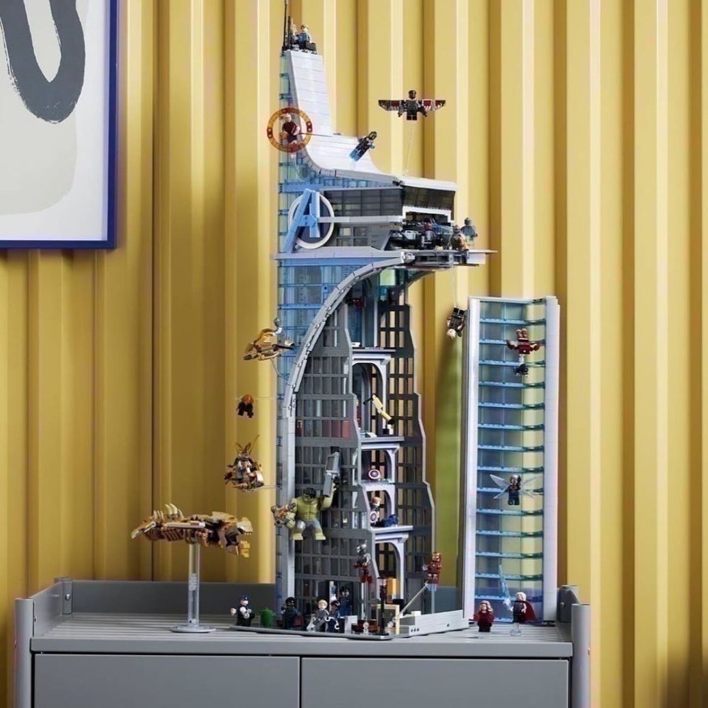 【椅比呀呀|高屏10500】LEGO 樂高 76269 MARVEL系列 復仇者大廈 Avengers Tower-細節圖5
