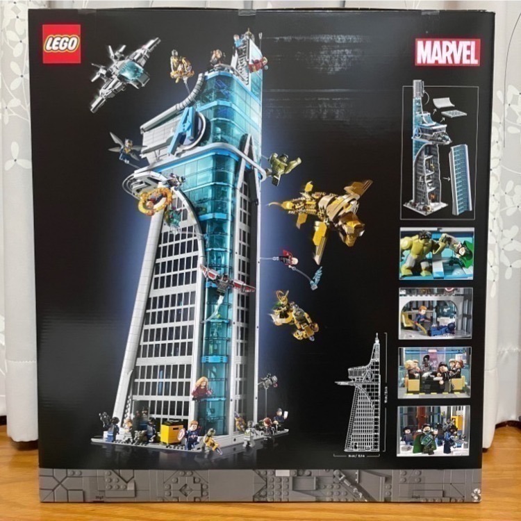 【椅比呀呀|高雄屏東】LEGO 樂高 76269 MARVEL系列 復仇者大廈 Avengers Tower-細節圖2