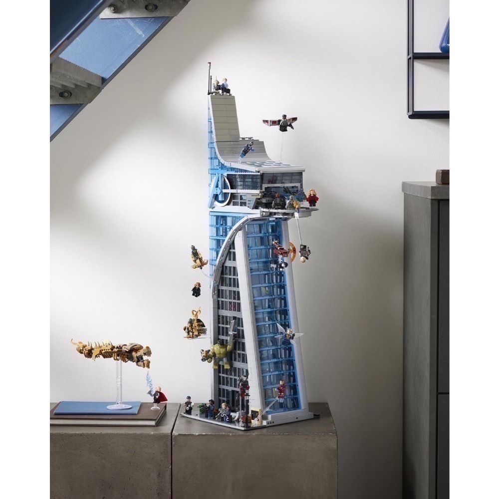 【椅比呀呀|高雄屏東】LEGO 樂高 76269 MARVEL系列 復仇者大廈 Avengers Tower-細節圖6