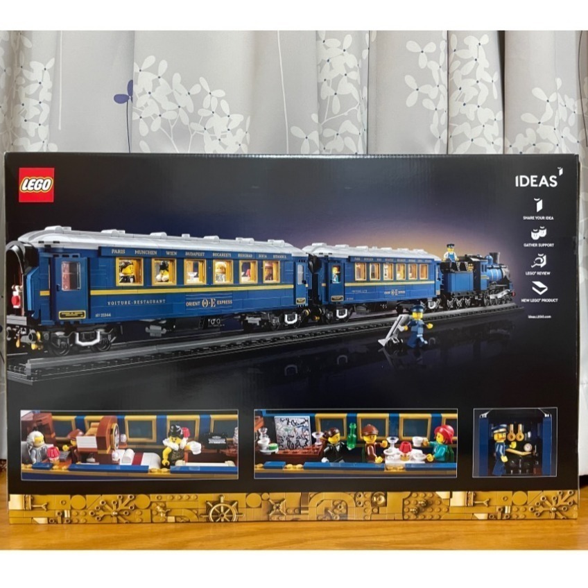 【椅比呀呀|高雄屏東】LEGO 樂高 21344 IDEAS 東方快車 The Orient Express-細節圖2