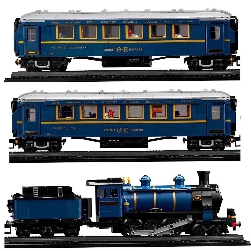 【椅比呀呀|高雄屏東】LEGO 樂高 21344 IDEAS 東方快車 The Orient Express-細節圖8