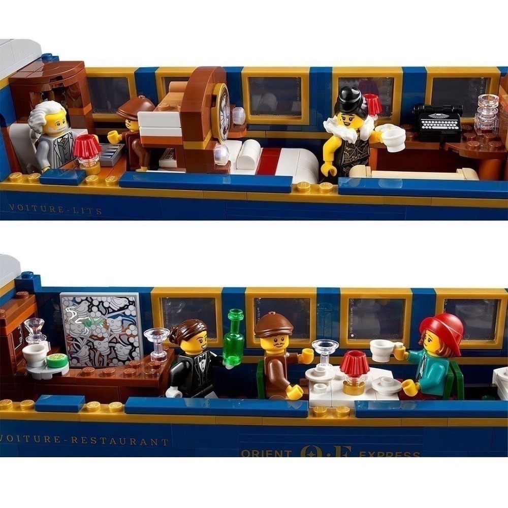 【椅比呀呀|高雄屏東】LEGO 樂高 21344 IDEAS 東方快車 The Orient Express-細節圖9