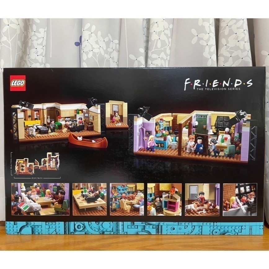 【椅比呀呀|高雄屏東】LEGO 樂高 10292 六人行公寓 The Friends Apartments 絕版-細節圖2