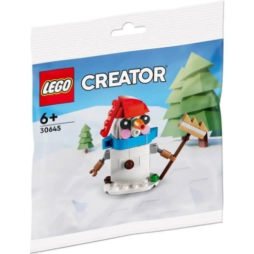 【椅比呀呀|高雄屏東】LEGO 樂高 30645 雪人 Snowman polybag 袋裝