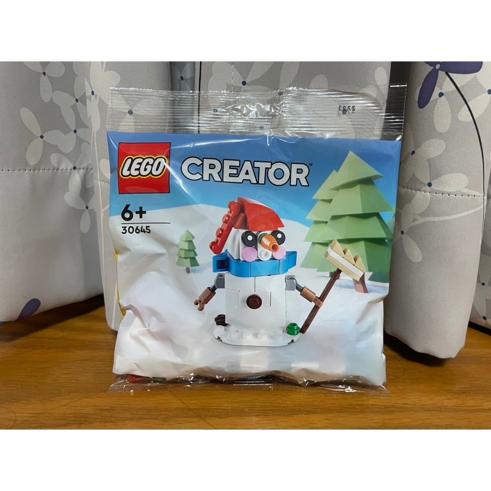 【椅比呀呀|高雄屏東】LEGO 樂高 30645 雪人 Snowman polybag 袋裝-細節圖2