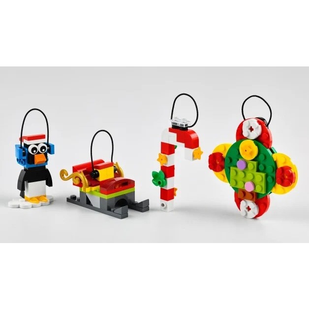 【椅比呀呀|高雄屏東】LEGO 樂高 5008001 6481364 聖誕4合1積木包 袋裝-細節圖2