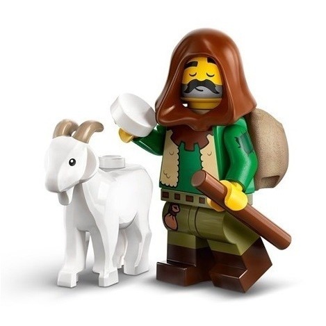 【椅比呀呀|高雄屏東】LEGO 樂高 71045 第25代人偶包 5號 牧羊人 Goatherd