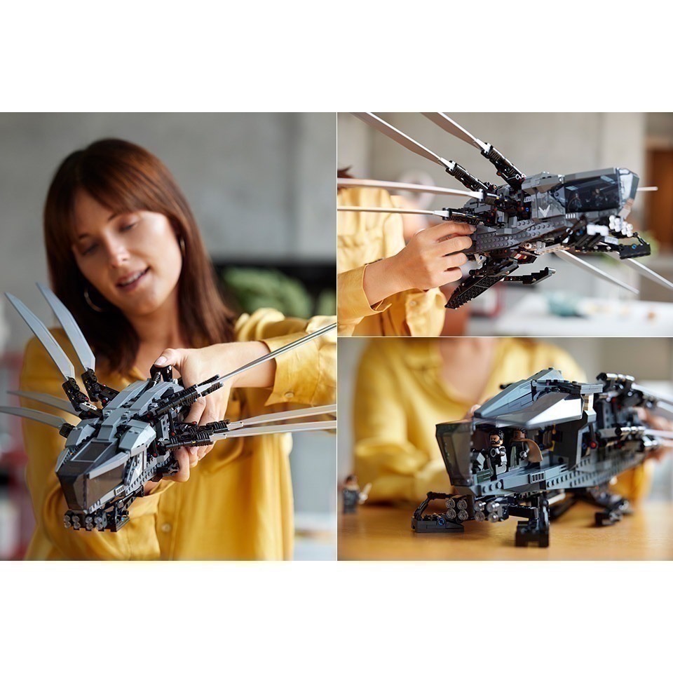 【椅比呀呀|高屏5600】LEGO 樂高 10327 ICONS系列 沙丘 亞崔迪家族飛機 撲翼機-細節圖7