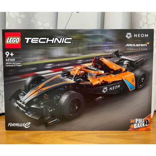 【椅比呀呀|高雄屏東】LEGO 樂高 科技系列 42169 NEOM 麥拉倫 Formula E RaceCar 迴力車