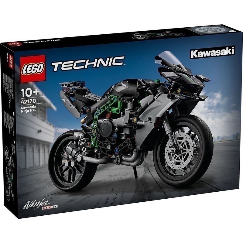 【椅比呀呀|高雄屏東】LEGO 樂高 42170 科技 川崎 Kawasaki Ninja H2R Motorcycle-細節圖3