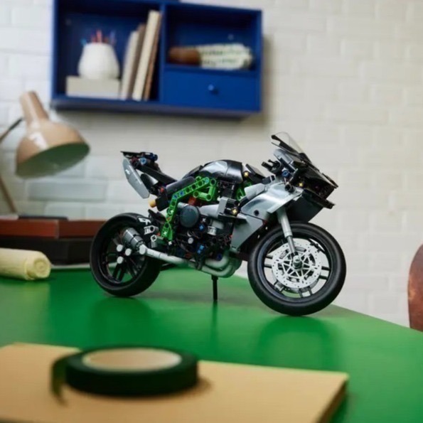 【椅比呀呀|高雄屏東】LEGO 樂高 42170 科技 川崎 Kawasaki Ninja H2R Motorcycle-細節圖5