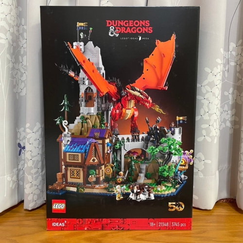 【椅比呀呀|高雄屏東】LEGO 樂高 21348 龍與地下城：紅龍傳奇 Dungeons &amp; Dragons