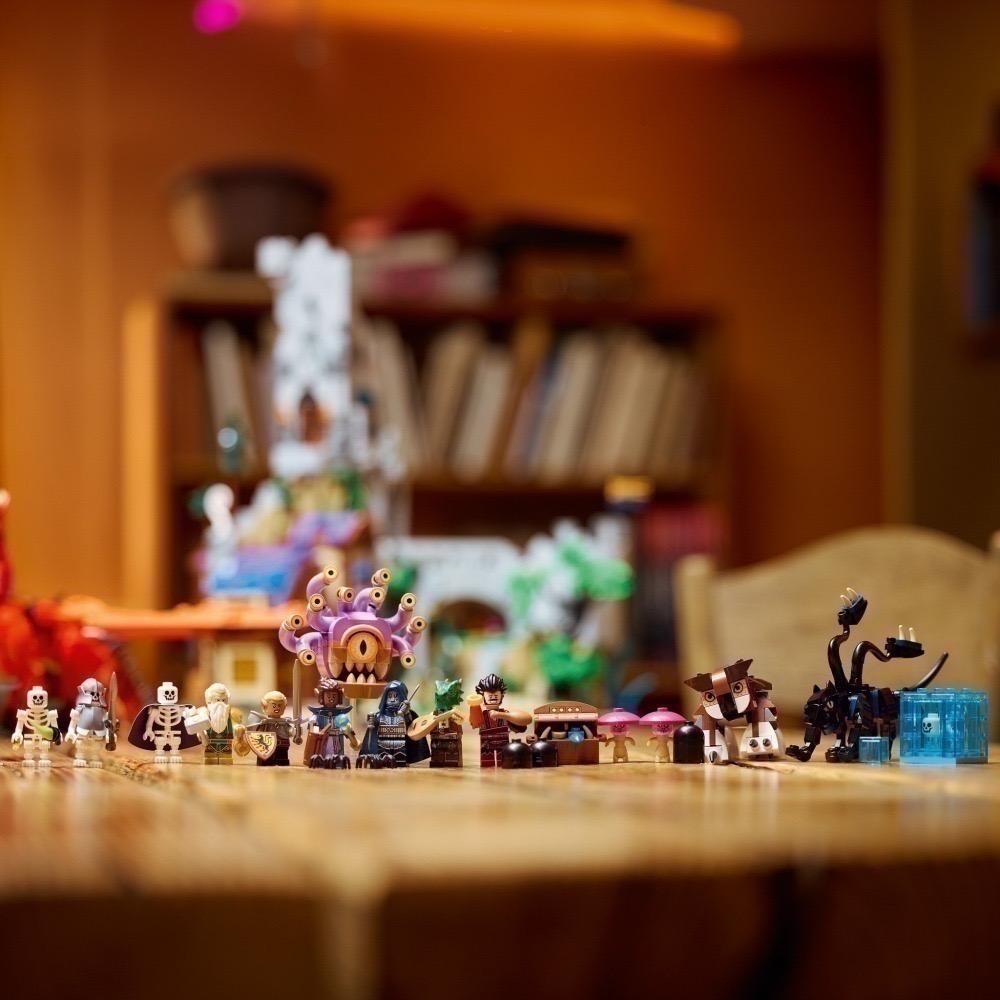 【椅比呀呀|高雄屏東】LEGO 樂高 21348 龍與地下城：紅龍傳奇 Dungeons & Dragons-細節圖6