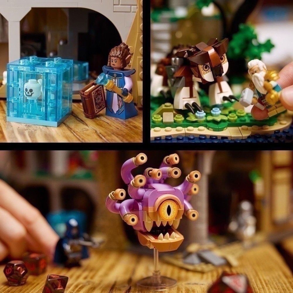 【椅比呀呀|高雄屏東】LEGO 樂高 21348 龍與地下城：紅龍傳奇 Dungeons & Dragons-細節圖7