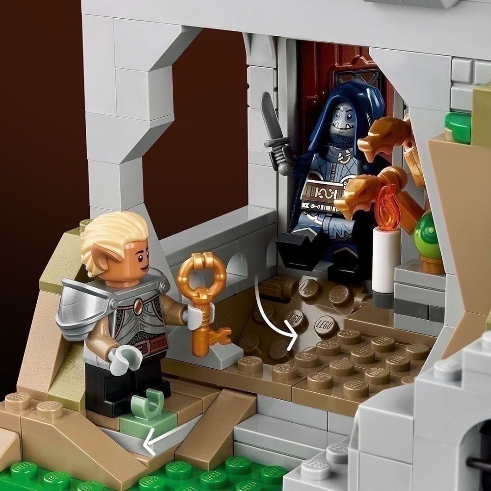 【椅比呀呀|高雄屏東】LEGO 樂高 21348 龍與地下城：紅龍傳奇 Dungeons & Dragons-細節圖10