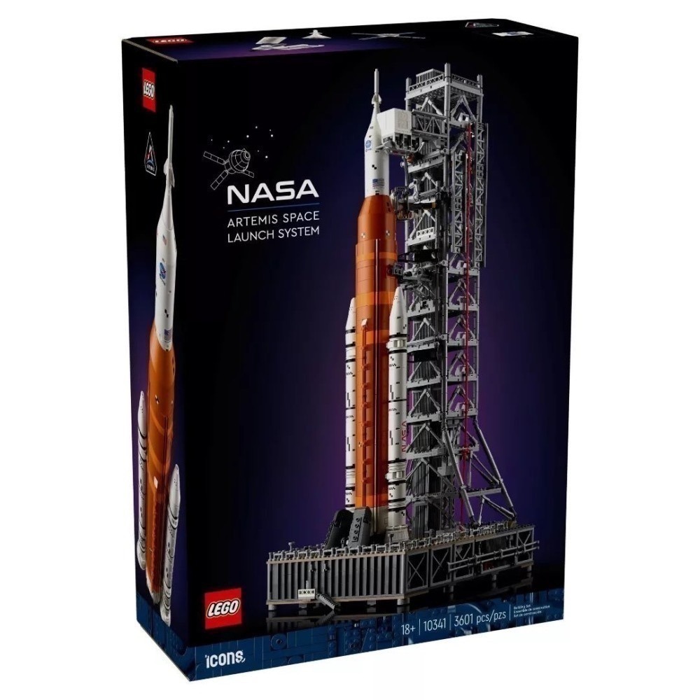 【椅比呀呀|高雄屏東】LEGO 樂高 10341 NASA 阿提米絲太空發射系統 阿提米絲1號火箭 Artemis I-細節圖3