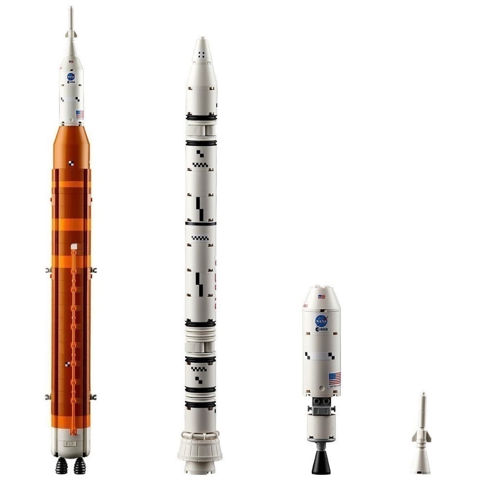 【椅比呀呀|高雄屏東】LEGO 樂高 10341 NASA 阿提米絲太空發射系統 阿提米絲1號火箭 Artemis I-細節圖9