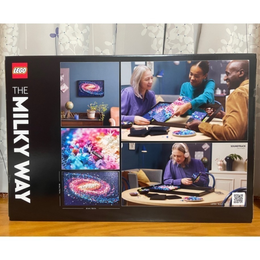 【椅比呀呀|高雄屏東】LEGO 樂高 31212 ART系列 銀河系 The Milky Way Galaxy-細節圖2