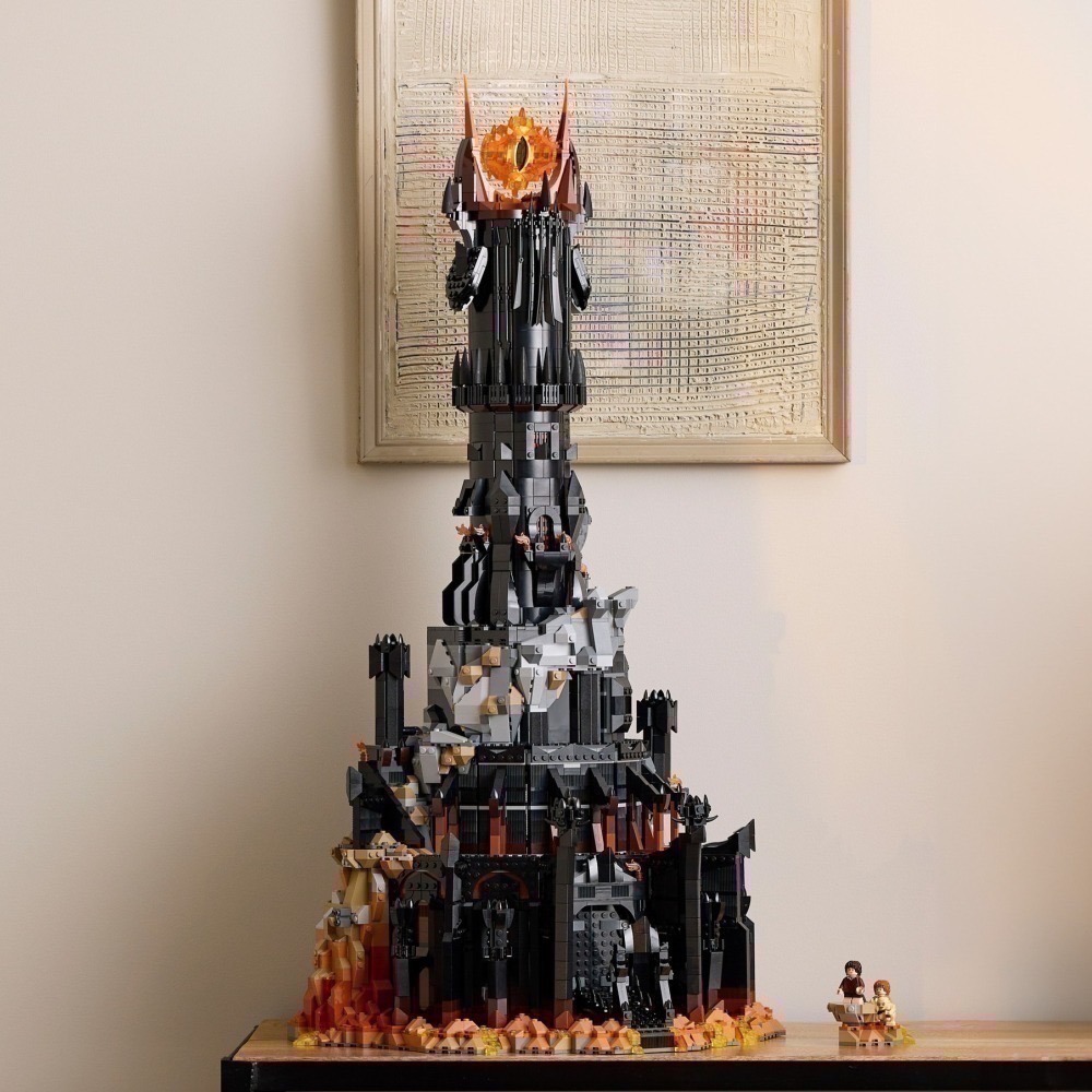 【椅比呀呀|高屏10200】LEGO 樂高 10333 魔戒系列 黑塔巴拉多 黑暗塔 索倫之眼 Barad-Dur-細節圖5