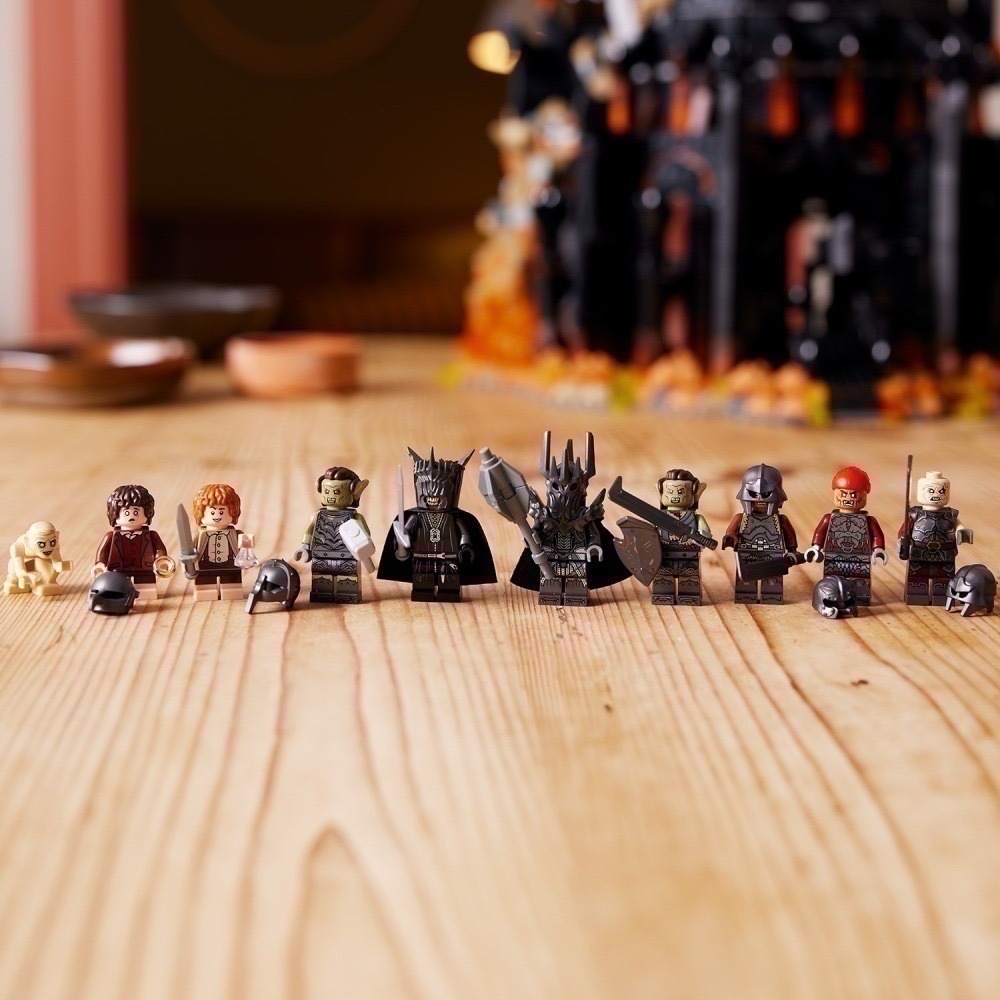【椅比呀呀|高屏10200】LEGO 樂高 10333 魔戒系列 黑塔巴拉多 黑暗塔 索倫之眼 Barad-Dur-細節圖7