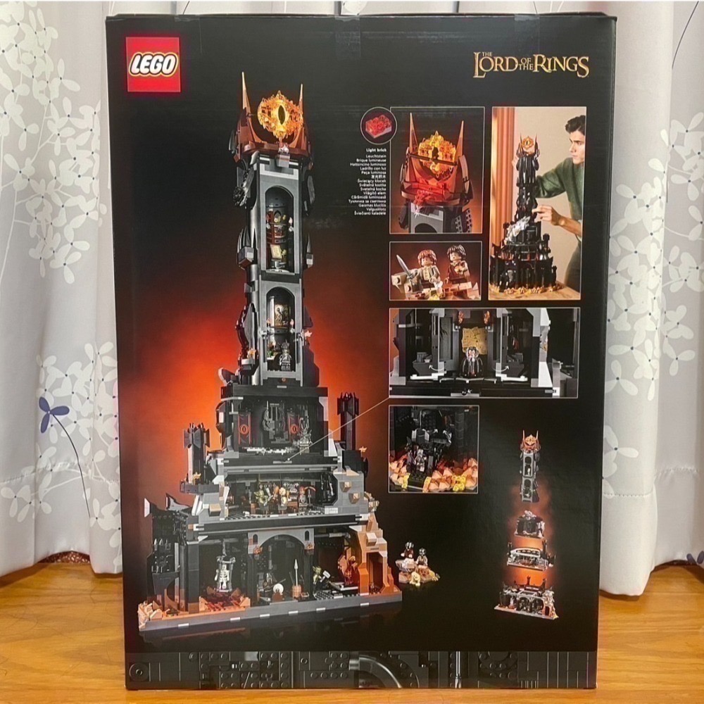 【椅比呀呀|高屏10500】LEGO 樂高 10333 魔戒系列 黑塔巴拉多 黑暗塔 索倫之眼 Barad-Dur-細節圖2