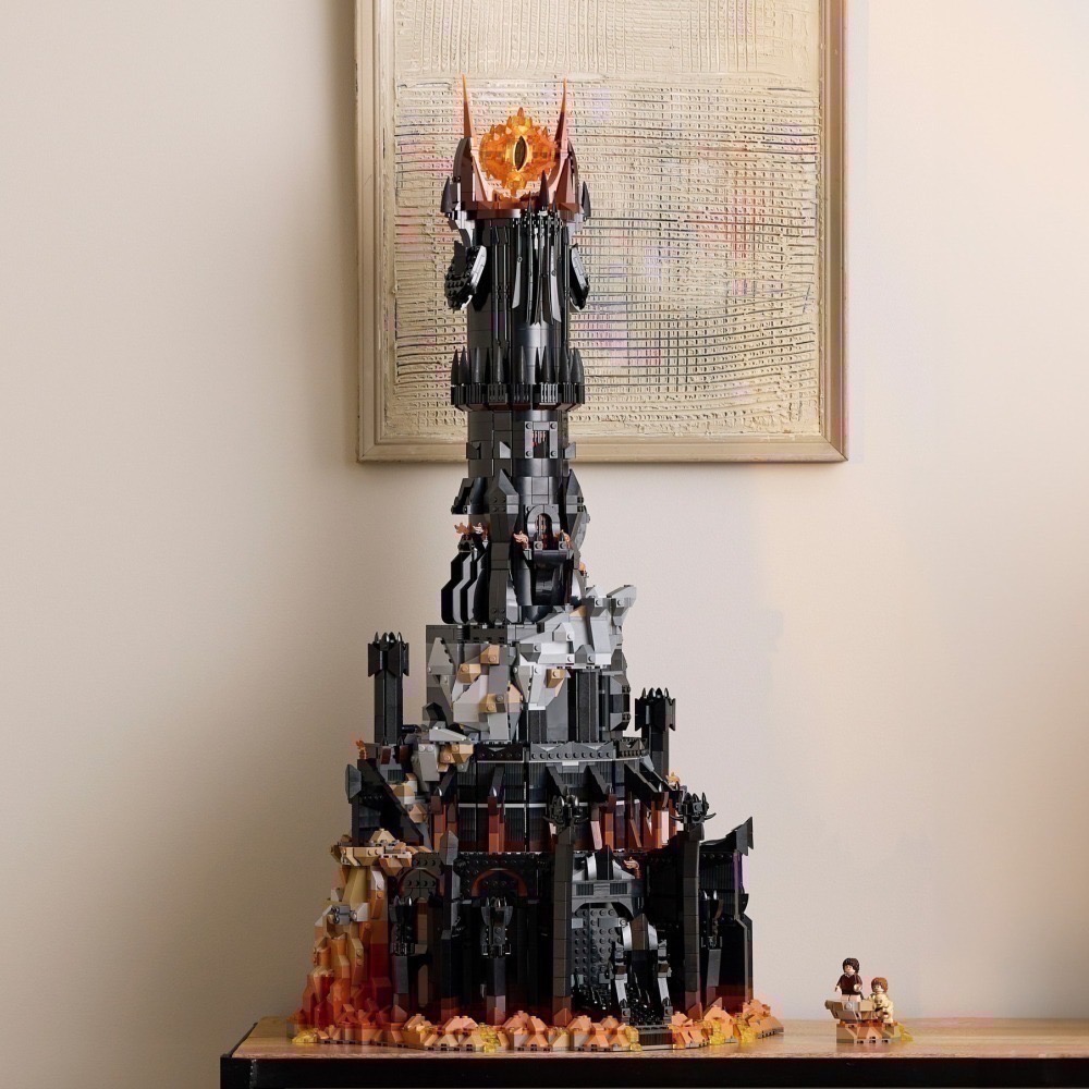 【椅比呀呀|高屏10500】LEGO 樂高 10333 魔戒系列 黑塔巴拉多 黑暗塔 索倫之眼 Barad-Dur-細節圖5