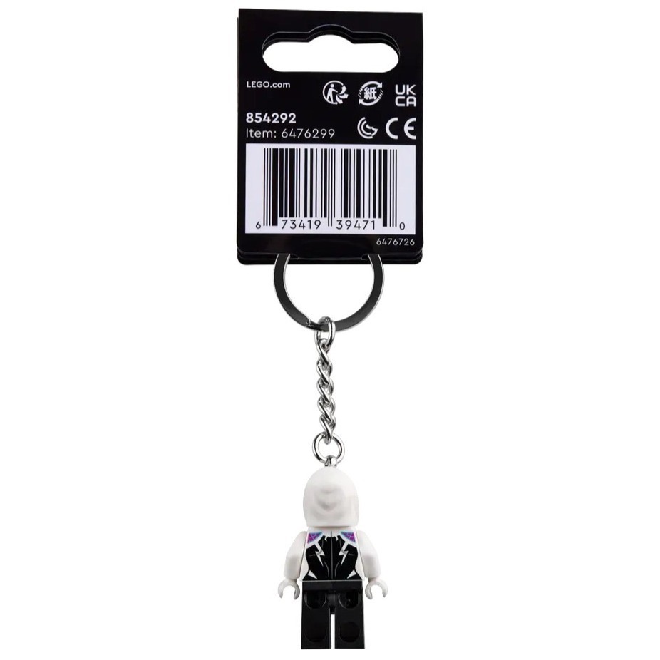 【椅比呀呀|高雄屏東】LEGO 樂高 854292 惡靈蜘蛛人鑰匙圈 Ghost-Spider Key Chain-細節圖2