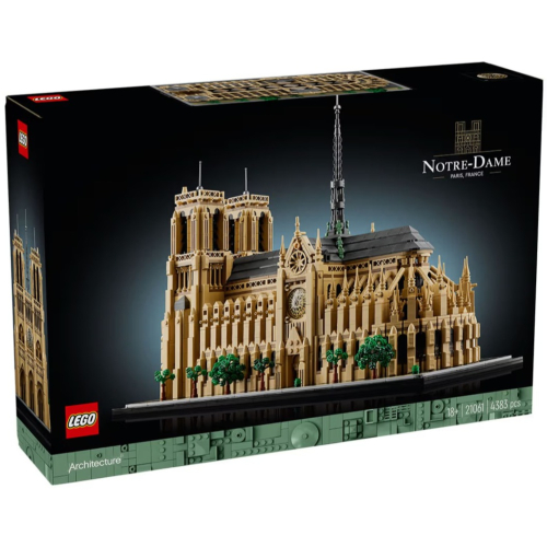 【椅比呀呀|高雄屏東】LEGO 樂高 21061 建築系列 巴黎聖母院 Notre-Dame de Paris