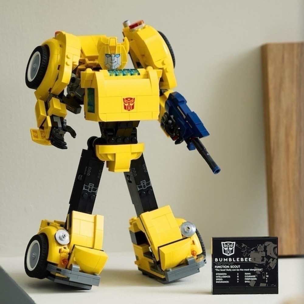 【椅比呀呀|高雄屏東】LEGO 樂高 10338 變形金剛 大黃蜂 Transformers: Bumblebee-細節圖8