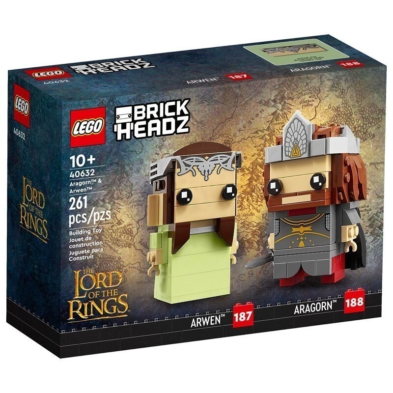 【椅比呀呀|高雄屏東】LEGO 樂高 BrickHeadz 魔戒系列 40630 40631 40632 40751-細節圖4