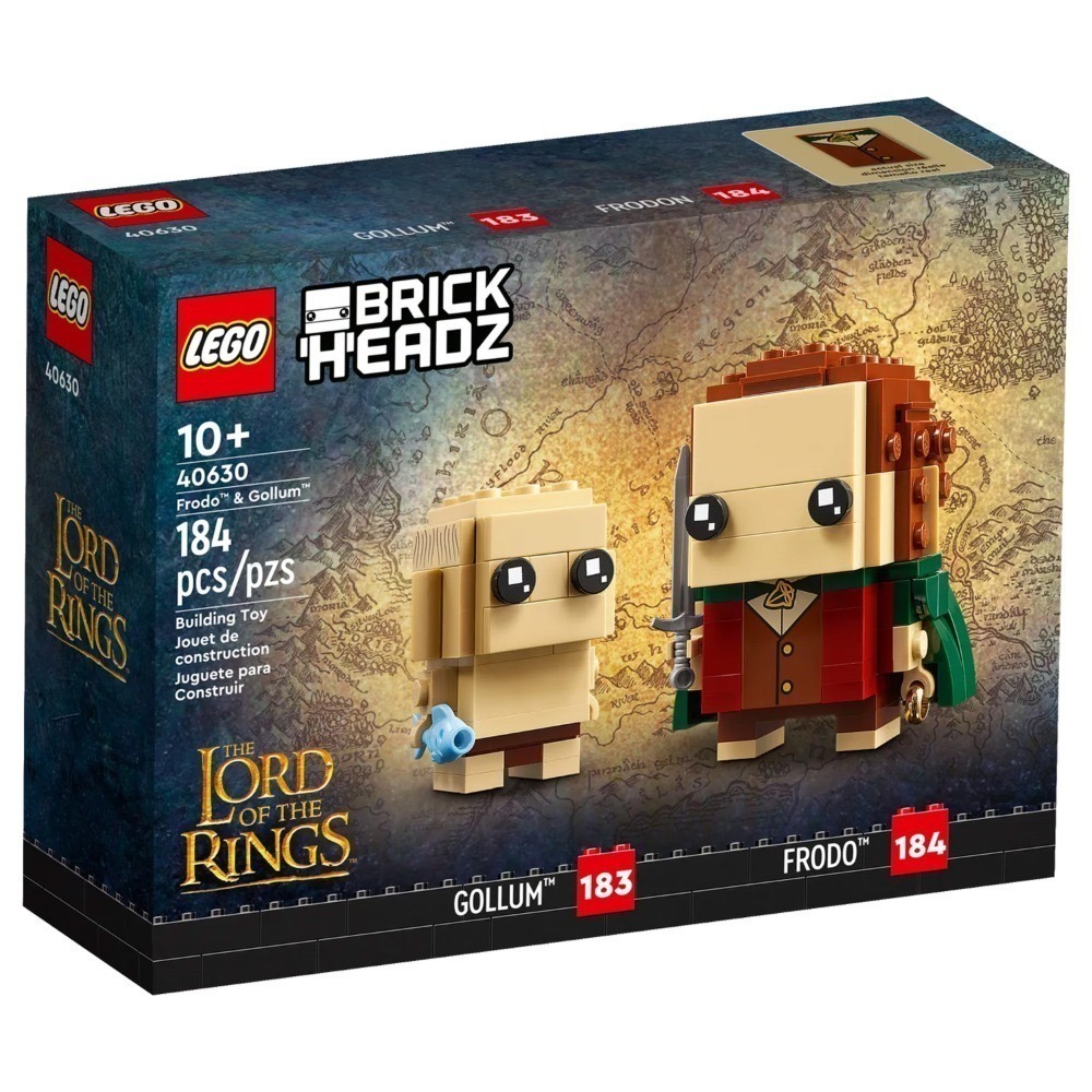 【椅比呀呀|高雄屏東】LEGO 樂高 BrickHeadz 魔戒系列 40630 40631 40632 40751-規格圖5