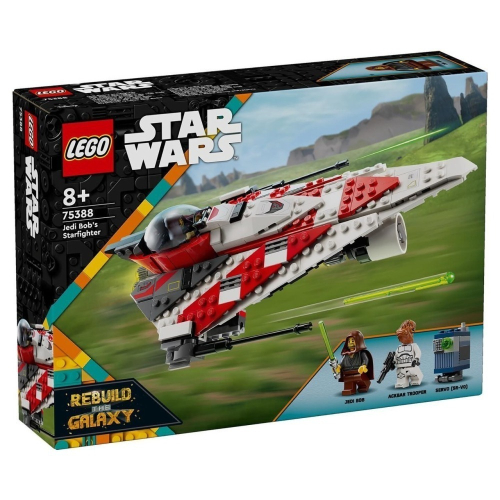 【椅比呀呀|高雄屏東】LEGO 樂高 75388 星際大戰系列 Jedi Bob的星際戰機 Starfighter