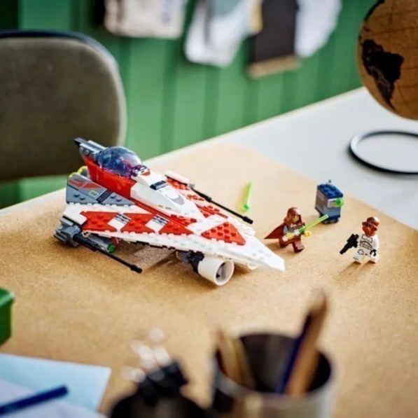 【椅比呀呀|高雄屏東】LEGO 樂高 75388 星際大戰系列 Jedi Bob的星際戰機 Starfighter-細節圖3