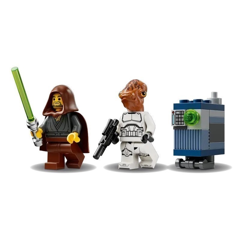【椅比呀呀|高雄屏東】LEGO 樂高 75388 星際大戰系列 Jedi Bob的星際戰機 Starfighter-細節圖4
