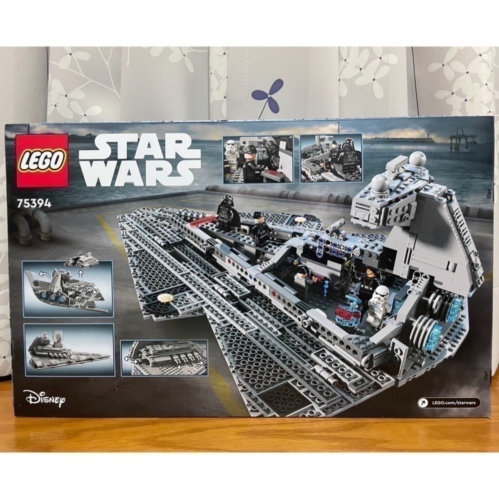 【椅比呀呀|高屏3850】LEGO 樂高 75394 帝國滅星者驅逐艦 Imperial Star Destroyer-細節圖2