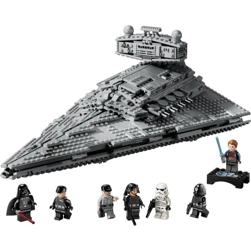 【椅比呀呀|高屏3850】LEGO 樂高 75394 帝國滅星者驅逐艦 Imperial Star Destroyer-細節圖5