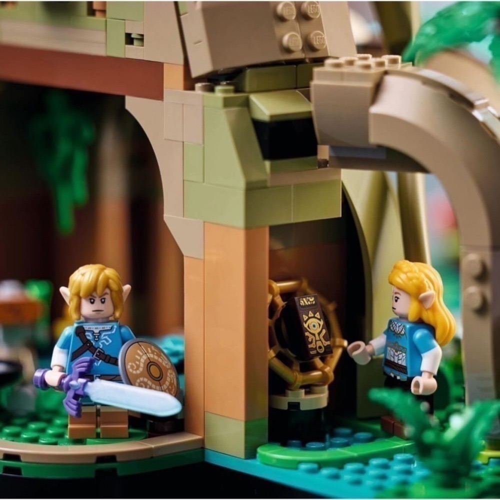 【椅比呀呀|高雄屏東】LEGO 樂高 77092 薩爾達傳說 德庫樹2in1 Great Deku Tree Zelda-細節圖6