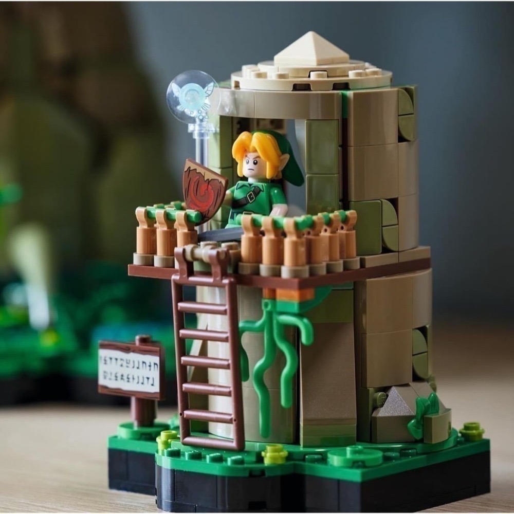 【椅比呀呀|高雄屏東】LEGO 樂高 77092 薩爾達傳說 德庫樹2in1 Great Deku Tree Zelda-細節圖8