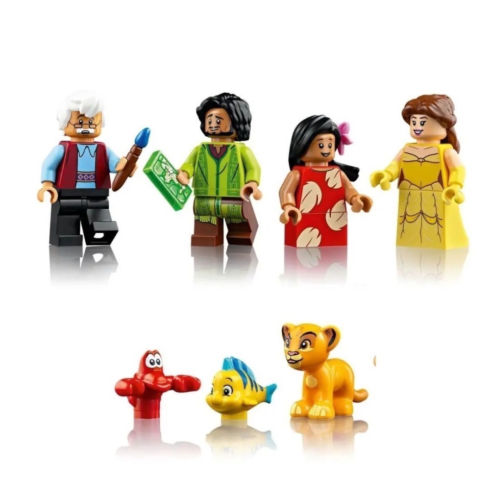 【椅比呀呀|10月到貨】LEGO 樂高 21352 IDEAS 迪士尼魔法 Magic of Disney-細節圖4