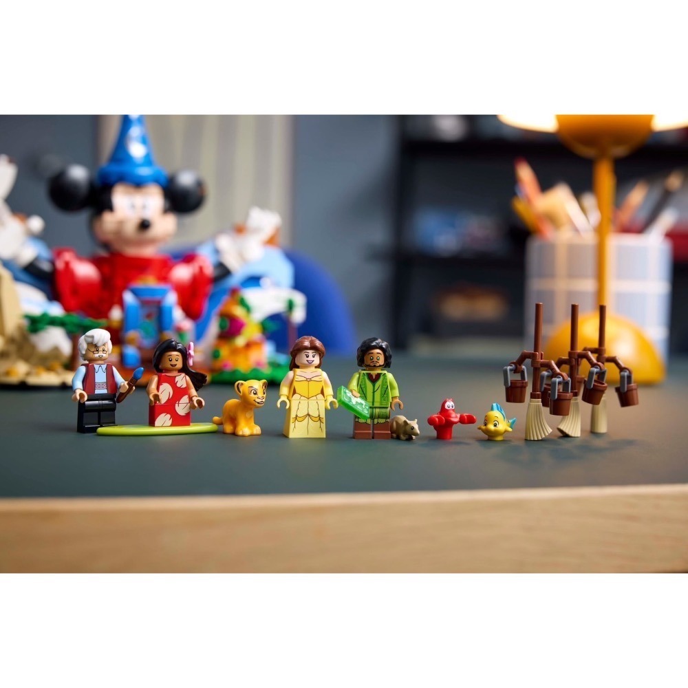 【椅比呀呀|10月到貨】LEGO 樂高 21352 IDEAS 迪士尼魔法 Magic of Disney-細節圖10