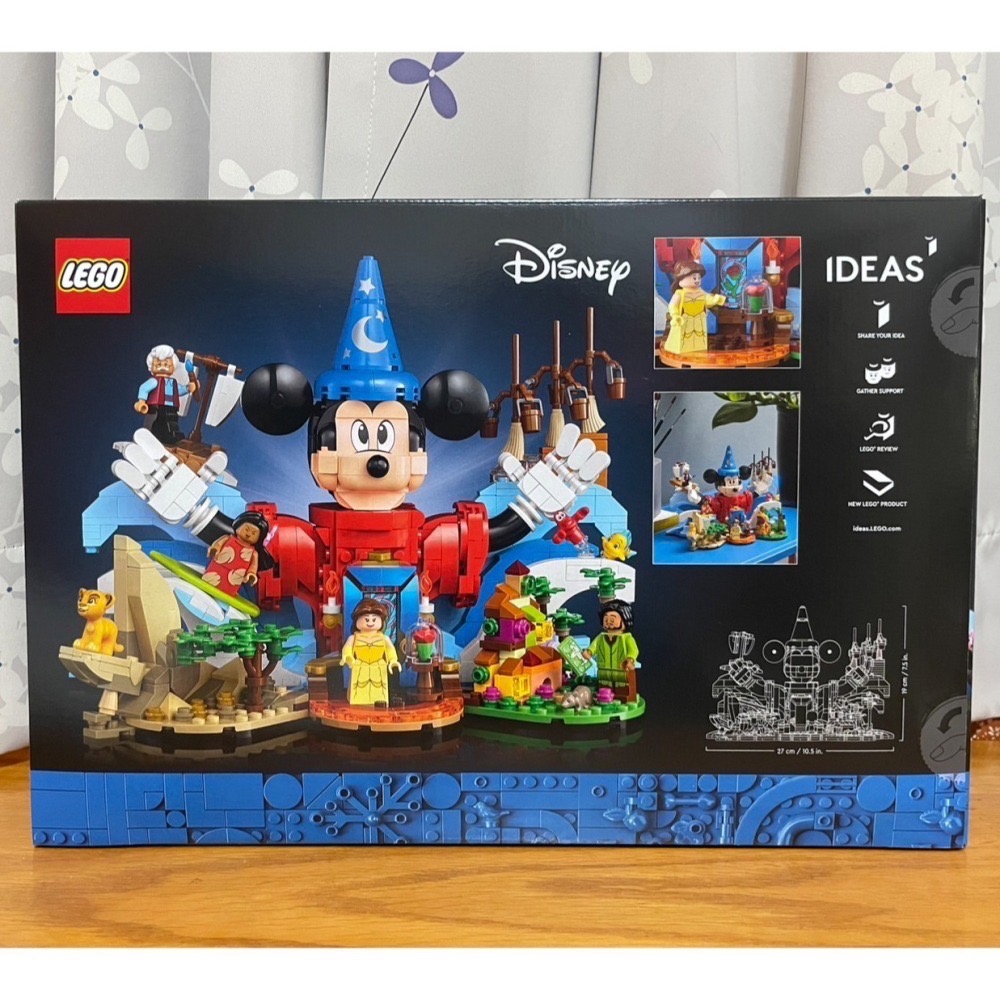 【椅比呀呀|高雄屏東】LEGO 樂高 21352 IDEAS 迪士尼魔法 Magic of Disney-細節圖2