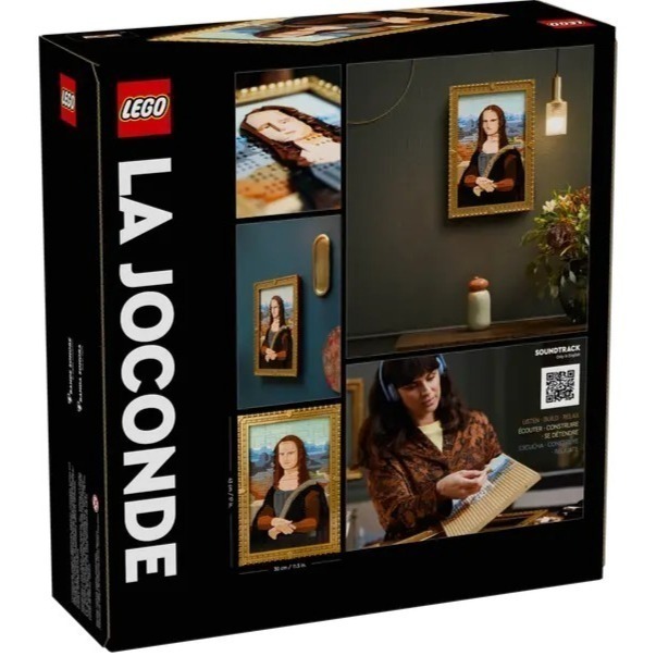 【椅比呀呀|10月到貨】LEGO 樂高 31213 ART系列 蒙娜麗莎 Mona Lisa-細節圖2