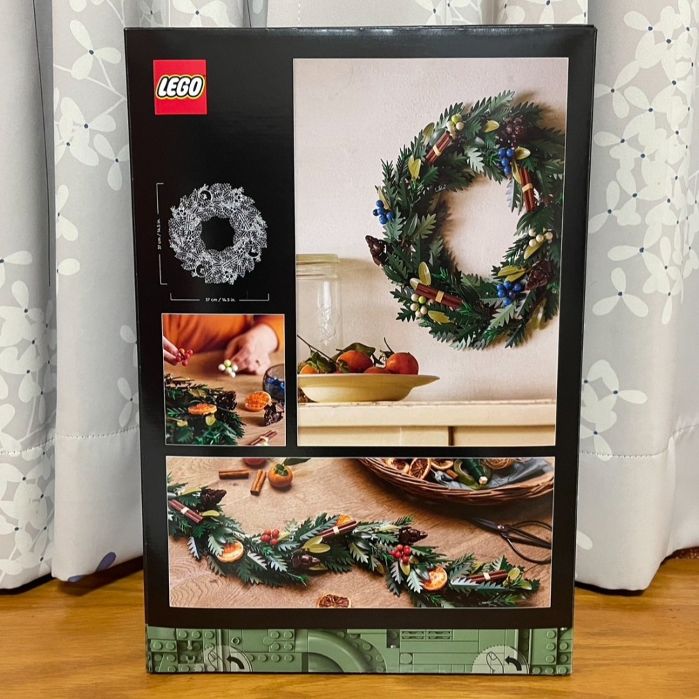 【椅比呀呀|高雄屏東】LEGO 樂高 10340 花圈 Wreath 花藝收藏-細節圖2